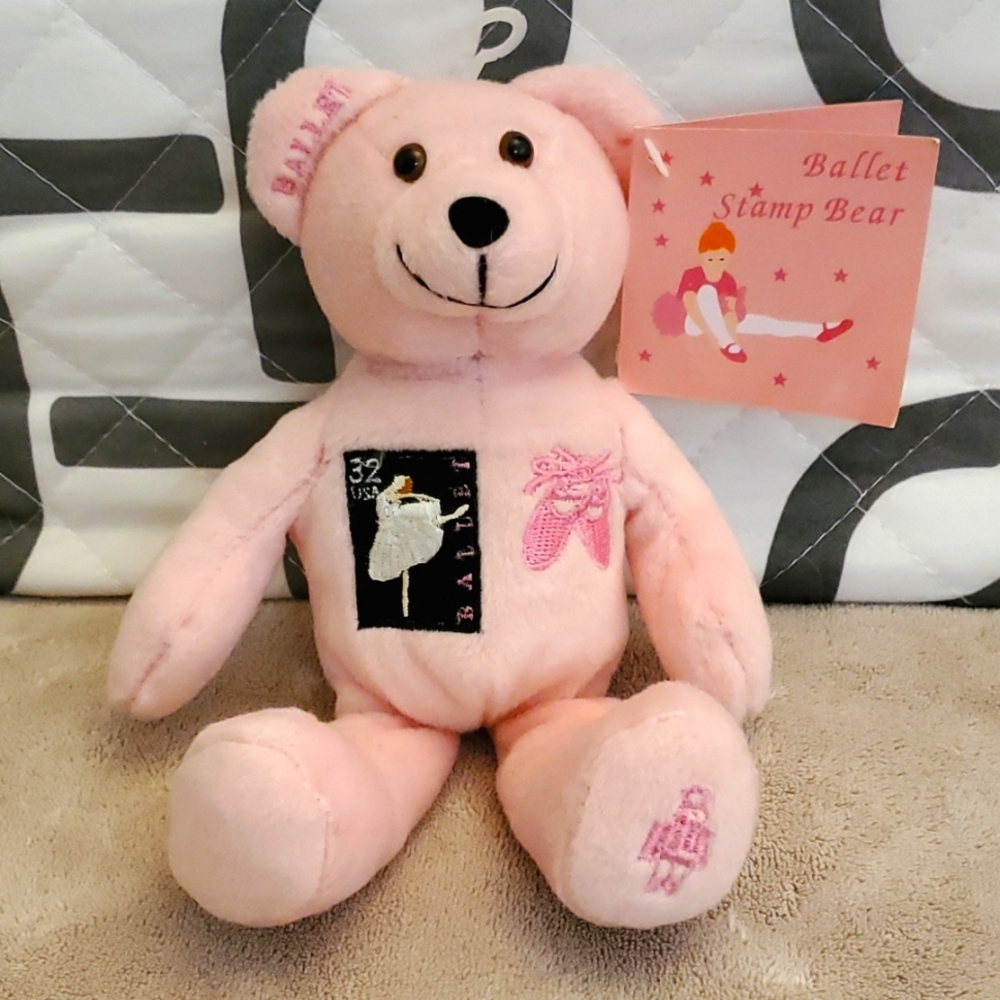 Ballet Stamp Bear - 2002 Timeless Toys